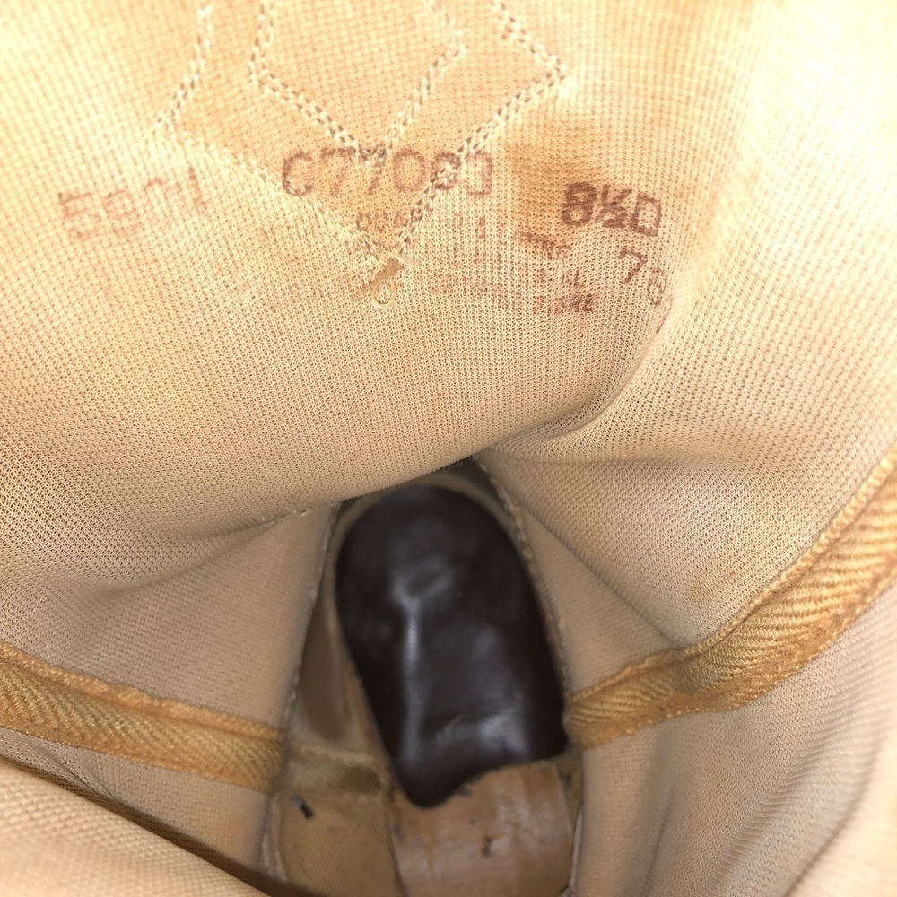 Dingo Vintage Tan Cowboy Western Boots Size 8.5D - Picture 8 of 8